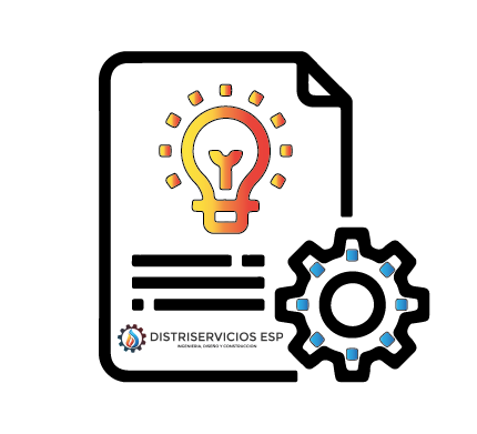 Icono de proyectos de redes de gas